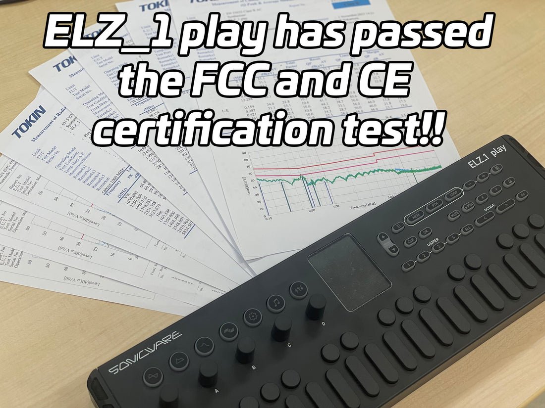 [NOV-3] "ELZ_1 play" UPDATE #9 PCB / Passed FCC and CE certification!
